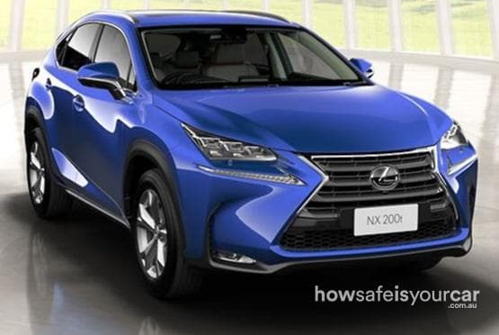 AGZ15R NX200t Sports Luxury Wagon 5dr Spts Auto 6sp AWD 490kg 2.0T