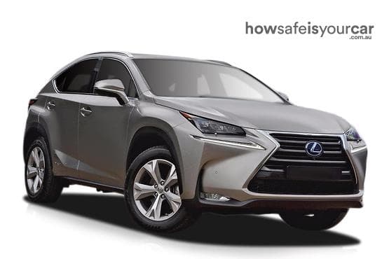 AYZ15R NX300h Sports Luxury Wagon 5dr E-CVT 6sp AWD 490kg 2.5i/105kW Hybrid