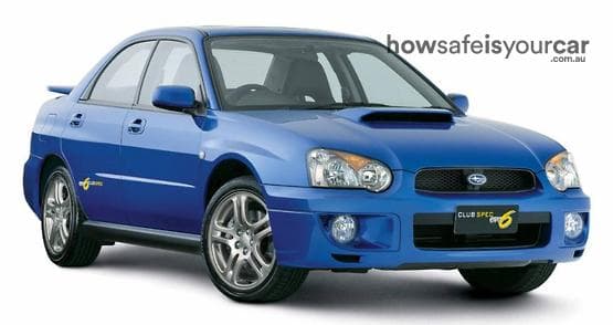 S MY03 WRX Club Spec Evo 6 Sedan 4dr Man 5sp AWD 2.0T