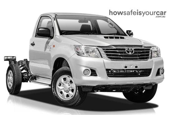 KUN26R MY14 SR Cab Chassis Single Cab 2dr Man 5sp 4x4 1160kg 3.0DT