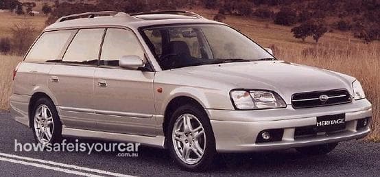 B3 MY01 Heritage Wagon 5dr Auto 4sp AWD 2.5i