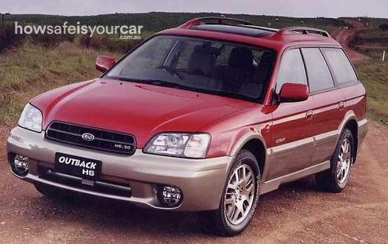 B3A MY01 H6 Wagon 5dr Auto 4sp AWD 3.0i